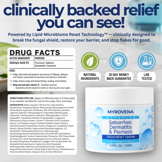 MYROVENA™ Anti-Fungal Beard Cream