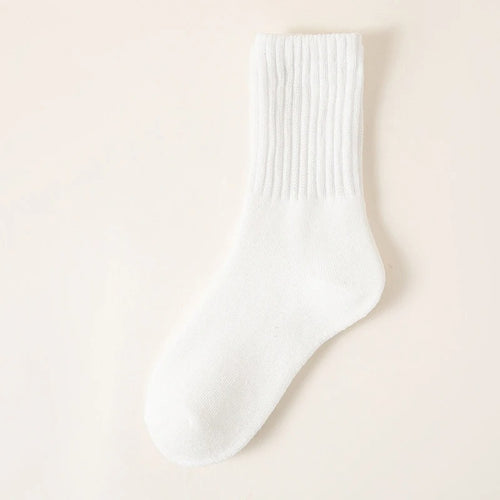 Cozy Winter Fleece-Lined Crew Socks (5-Pack)